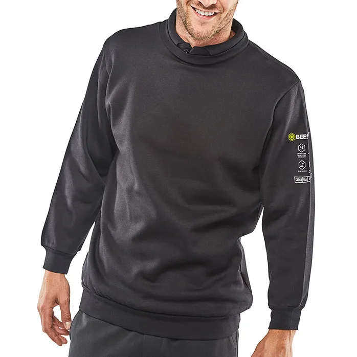 Beeswift Arc Compliant Sweatshirt — Navy Blue